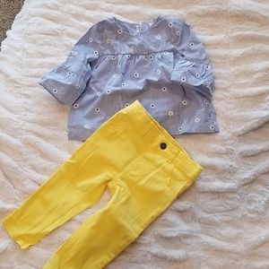 12m Blue white and yellow set
